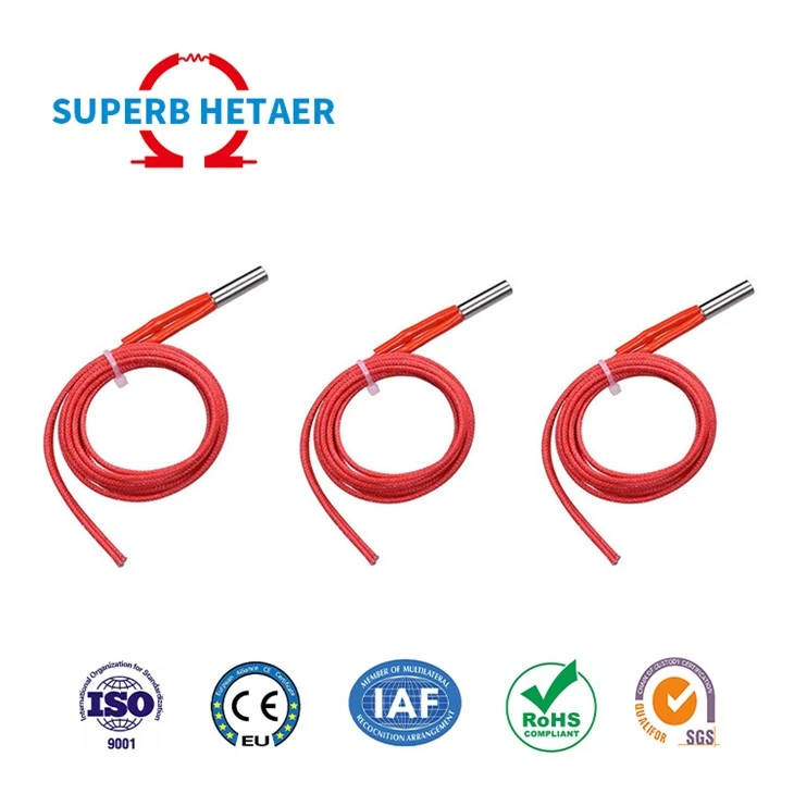 Custom Industrial Resistance Cartridge Heater Pencil Heater For Mold / 3D Printer