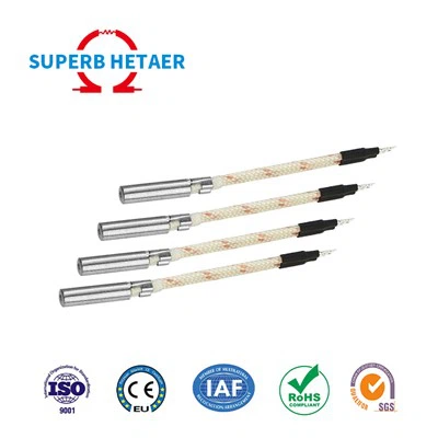 Electric Mould Wired Cartridge Heater Element Air Resistance for 3D Printer Heaters